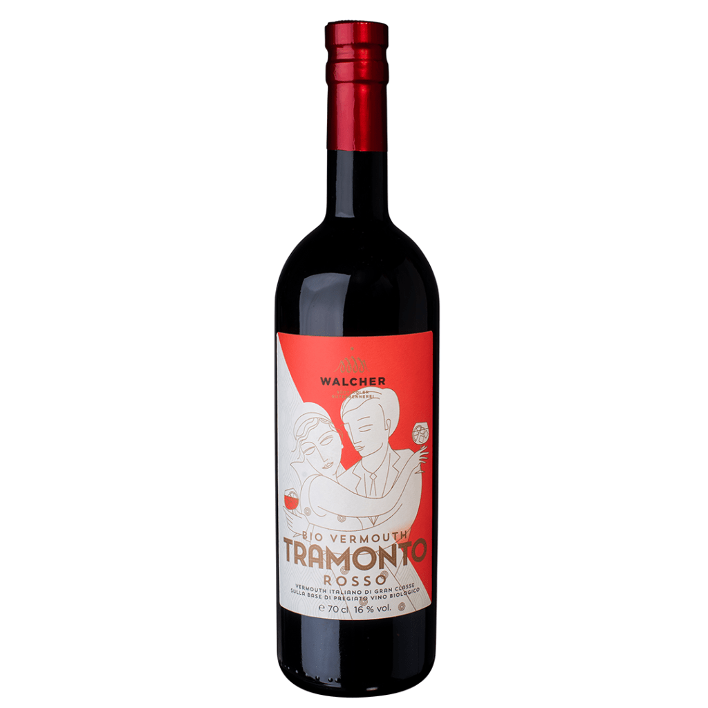 Organic red vermouth &quot;Tramonto Rosso&quot;